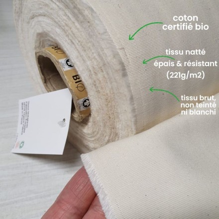 Oreiller BIO balles d'épeautre et coton BIO - Artisanal & Français