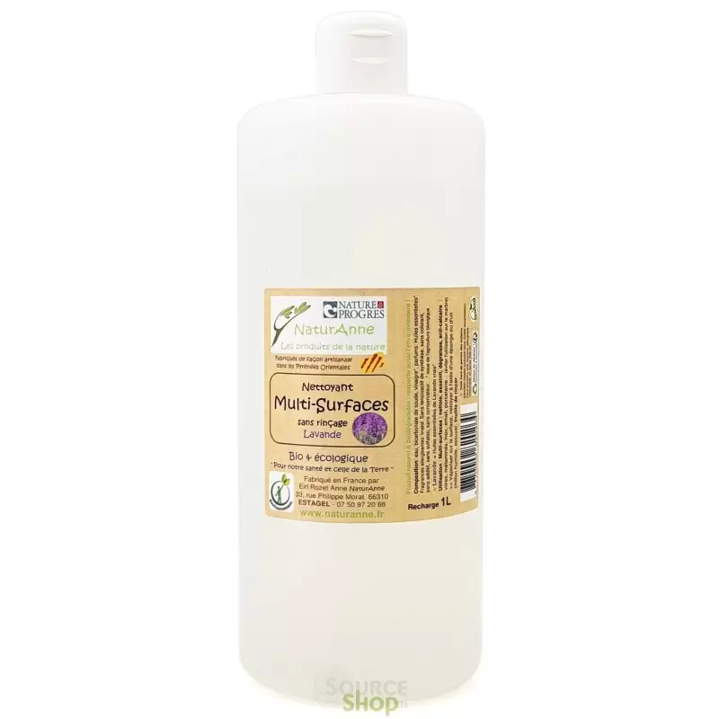 Nettoyant multi-surfaces BIO à la lavande - NaturAnne