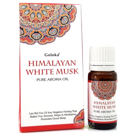 Huile aromatique Musc blanc d'Himalaya - Goloka