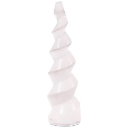 Sélénite - tour en spirale - 15 cm