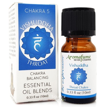 Synergie d'huiles essentielles Chakra Gorge - Vishuddha - Aromafume