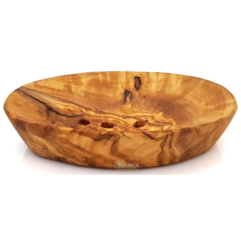 Porte-savon en bois d'olivier