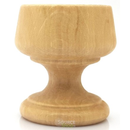 Coquetier en bois de charme du Jura - Artisanal & Local