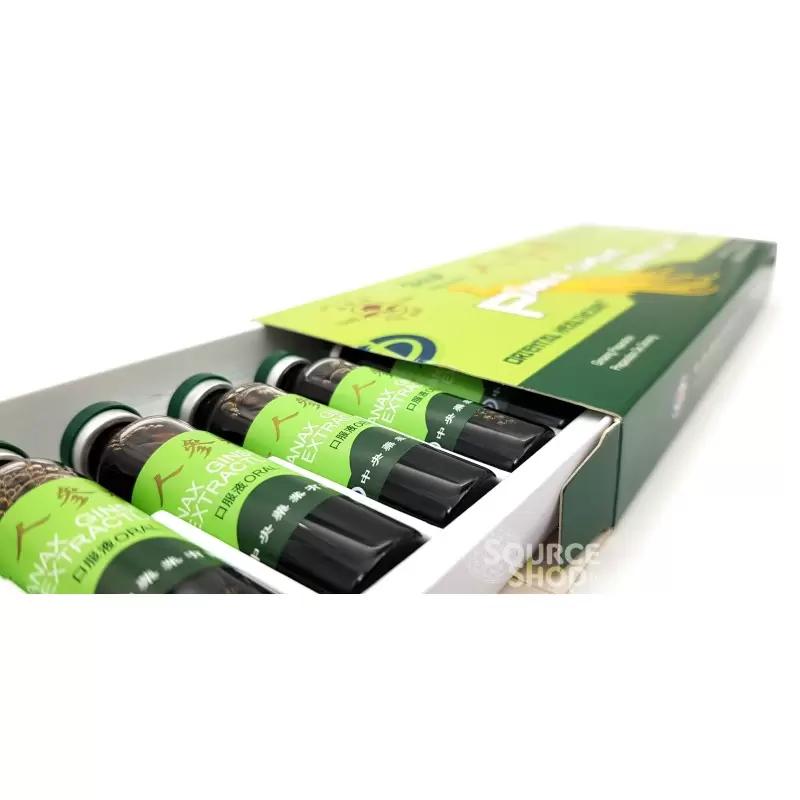 Panax Ginseng - 10 fioles - Pine Brand