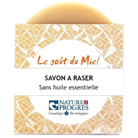 Savon à raser BIO sans huile essentielle - Le Goût du Miel