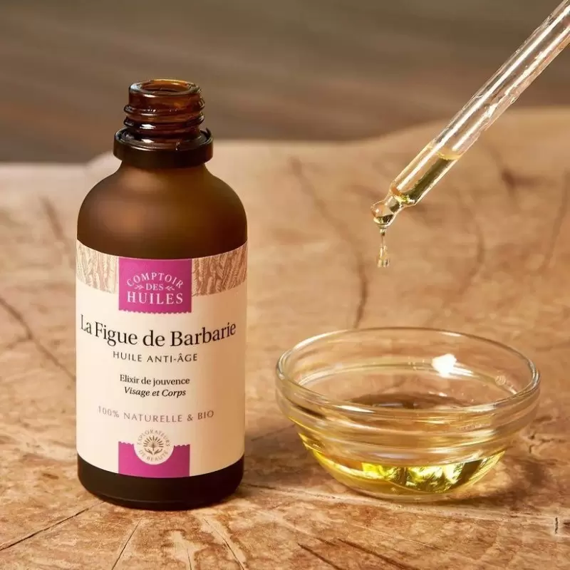 Huile figue de barbarie bio anti-âge | Comptoir des Huiles