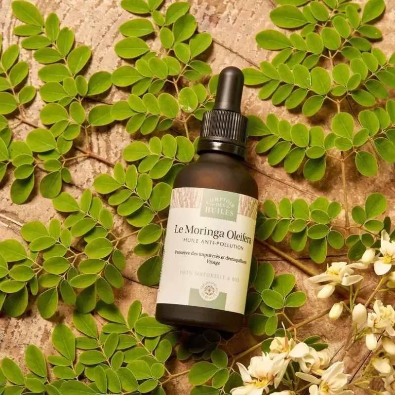 Huile de moringa bio anti-pollution | Comptoir des Huiles