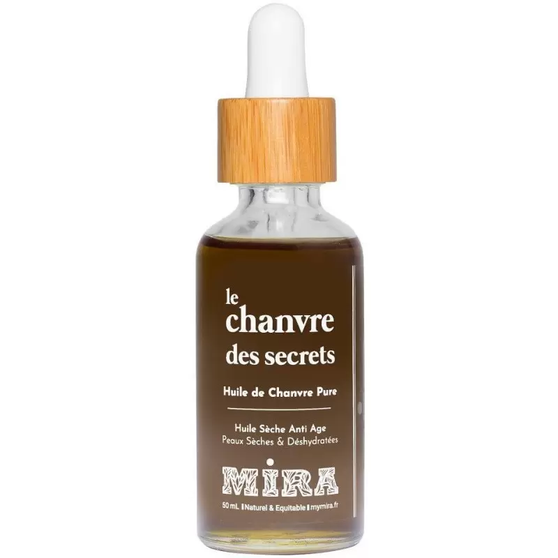 Huile de chanvre pure - 50ml - Mira