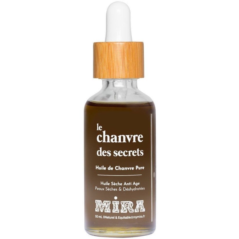 Huile de chanvre pure - 50ml - Mira