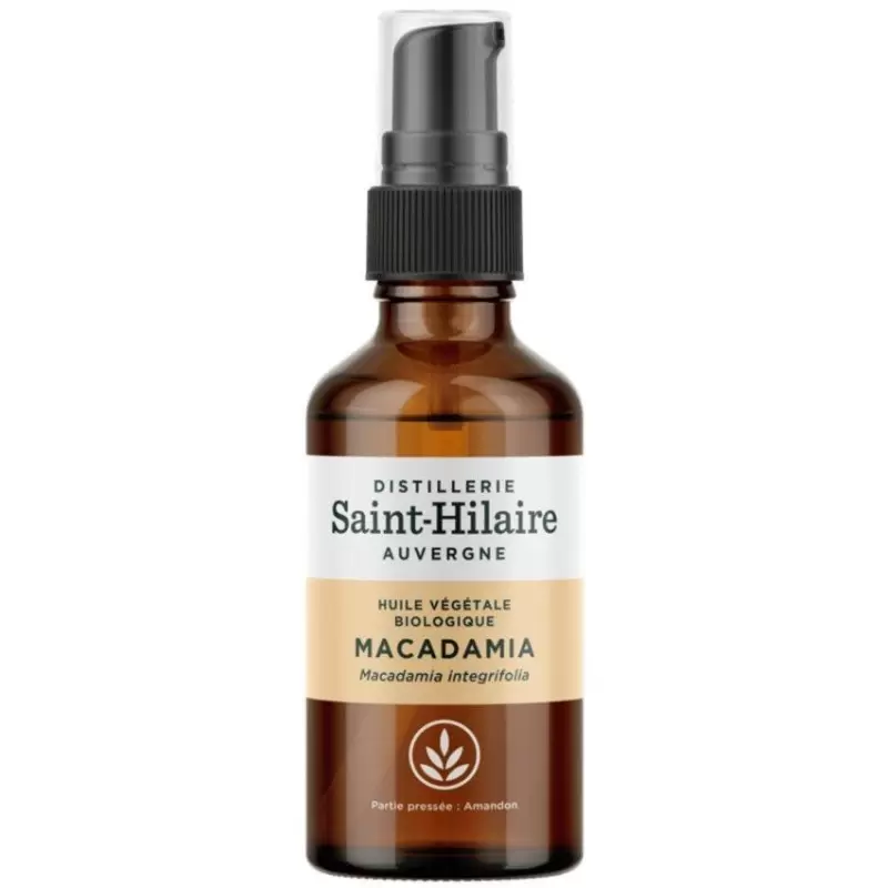 Huile de macadamia BIO - 50ml - Distillerie Saint-Hilaire