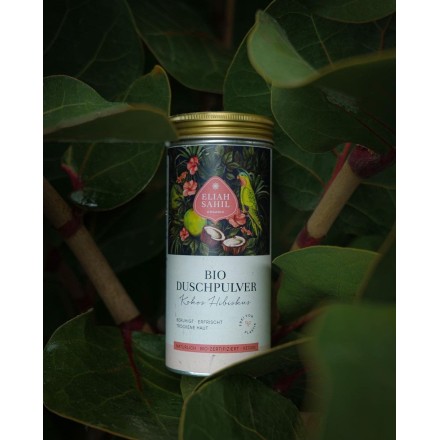Poudre de douche ayurvédique BIO - Coco Hibiscus