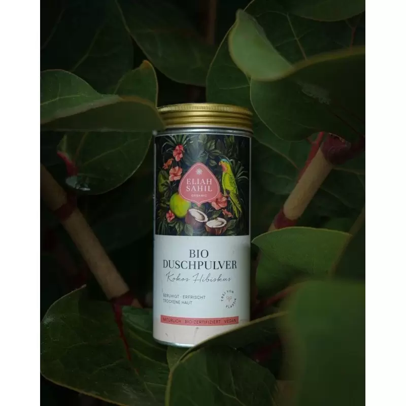 Poudre de douche ayurvédique BIO - Coco Hibiscus