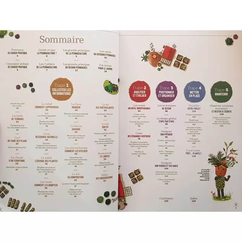 Concevoir son jardin en permaculture - Bernier Julie