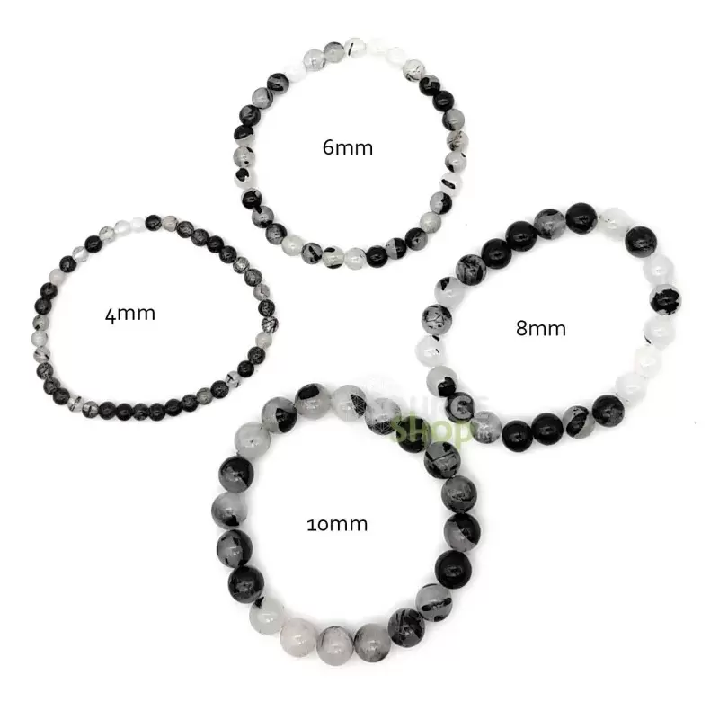 Bracelet Quartz Tourmaline naturelle - Qualité A