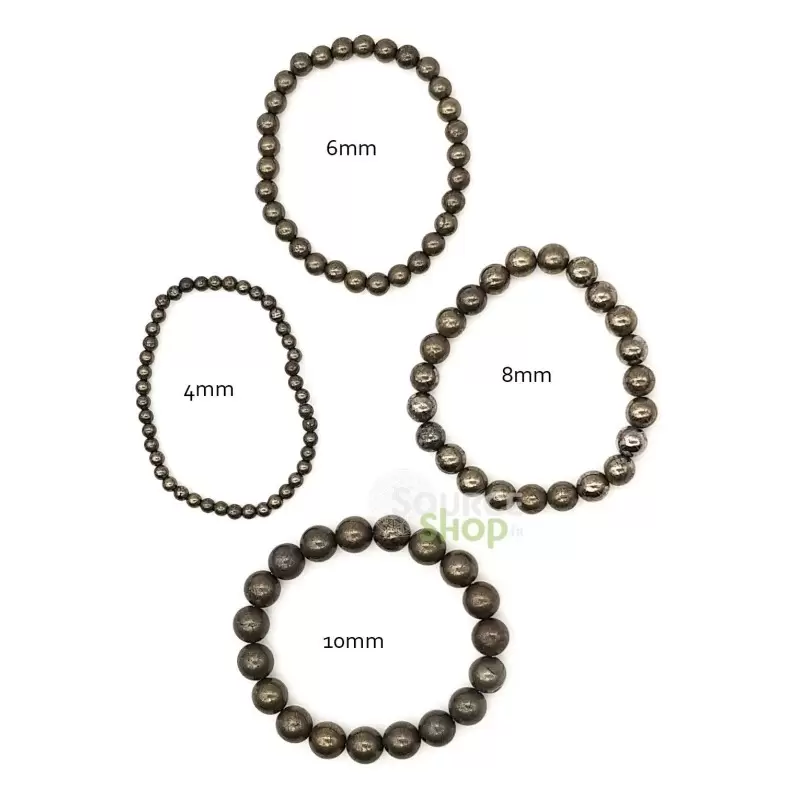 Bracelet Pyrite naturelle - Qualité A