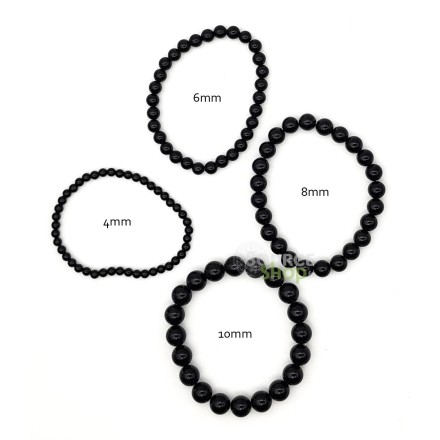Bracelet Onyx noir - Qualité A
