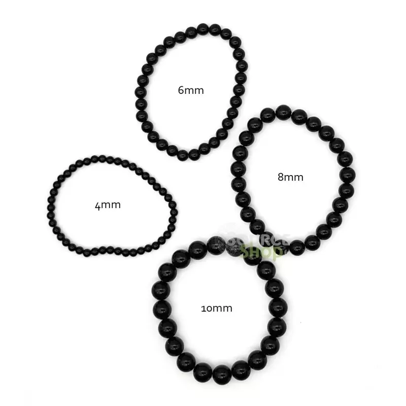 Bracelet Onyx noir - Qualité A