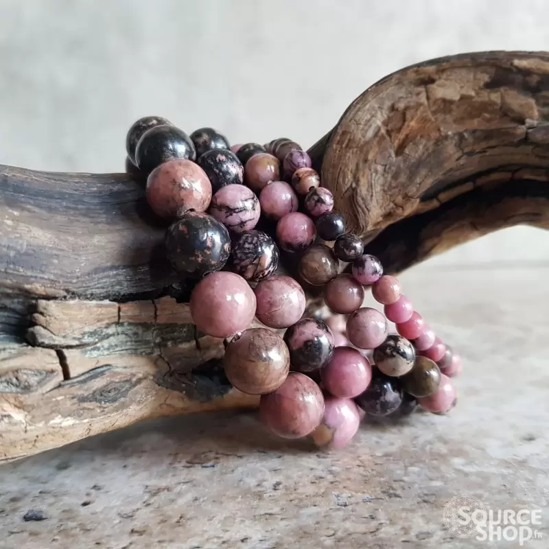 Bracelet Rhodonite - Qualité A