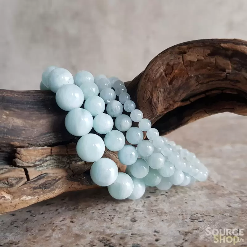 Bracelet Aigue Marine naturelle - Qualité A