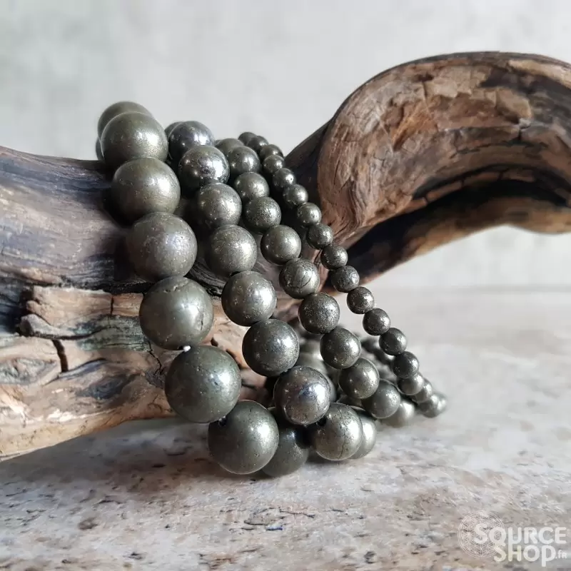 Bracelet Pyrite naturelle - Qualité A