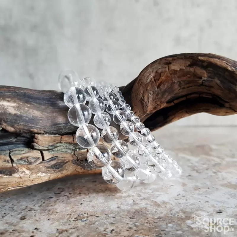 Bracelet Cristal de Roche - Qualité A
