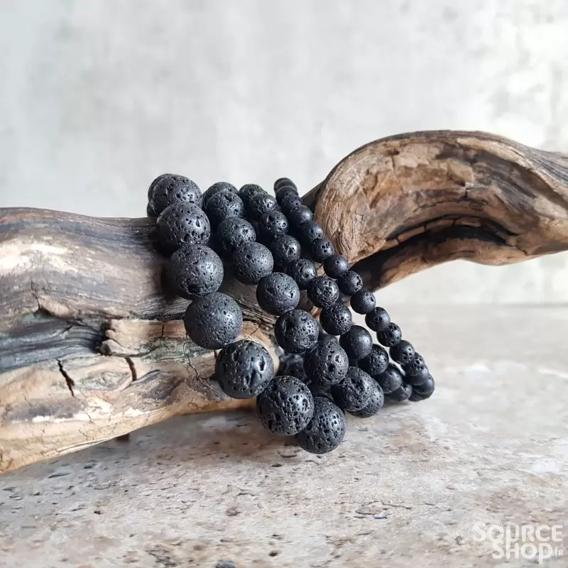 Bracelet Pierre de Lave – Qualité A – Pierre naturelle