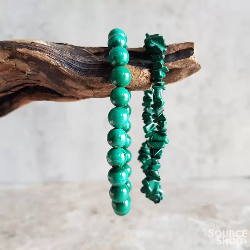 Bracelet Malachite - Qualité AA