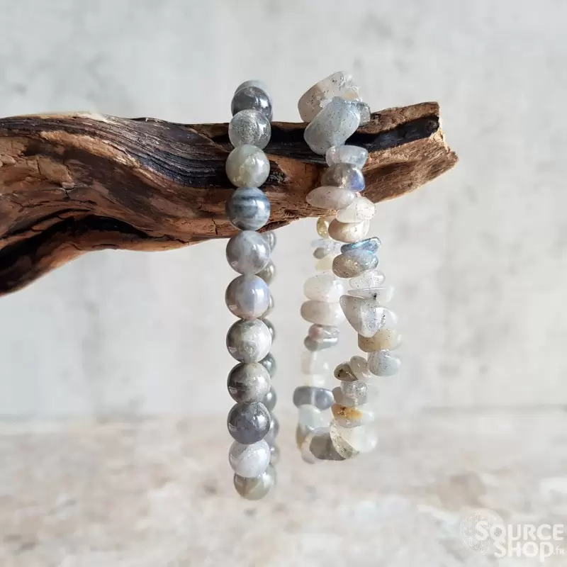 Bracelet chips Labradorite - Qualité AA