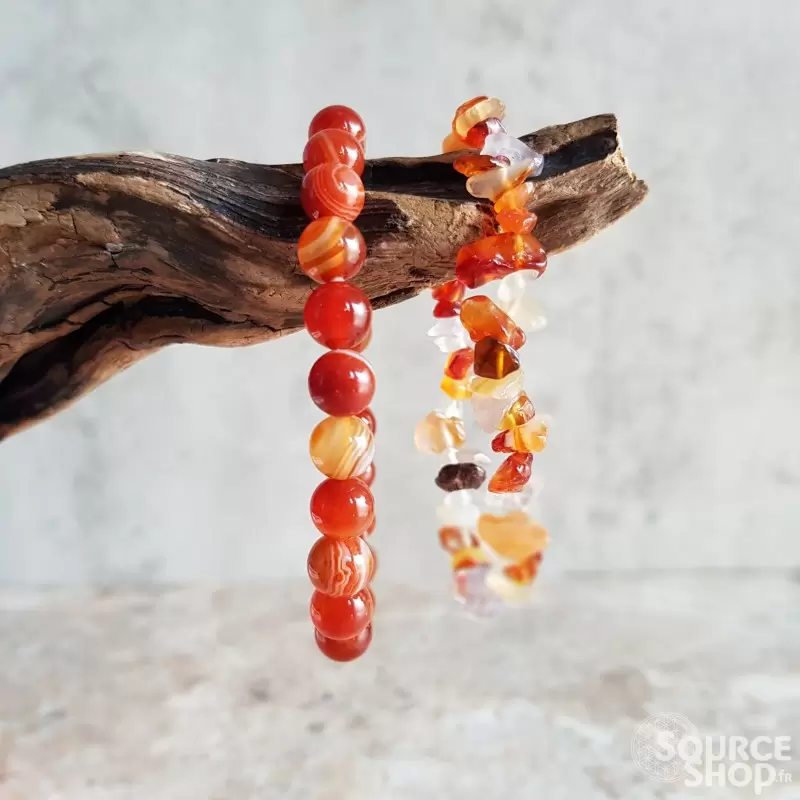 Bracelet Cornaline - Qualité A