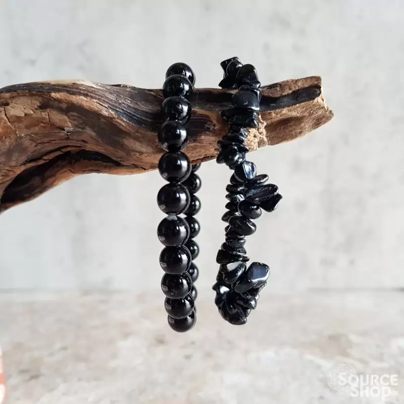 Bracelet Onyx noir - Qualité A