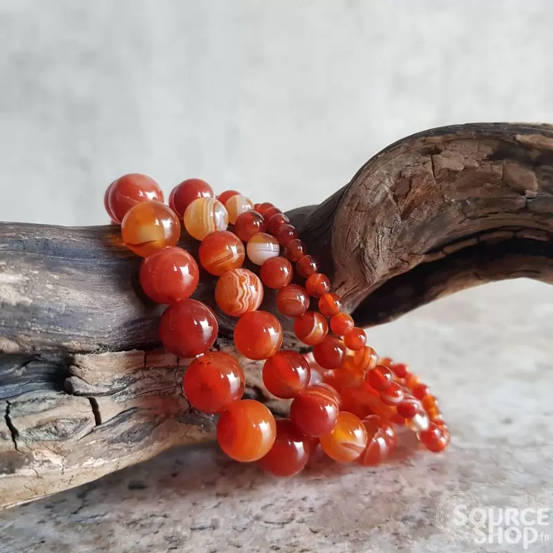 Bracelet Cornaline - Qualité A