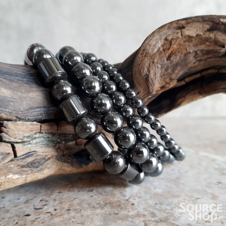 Bracelet Hématite - Qualité A