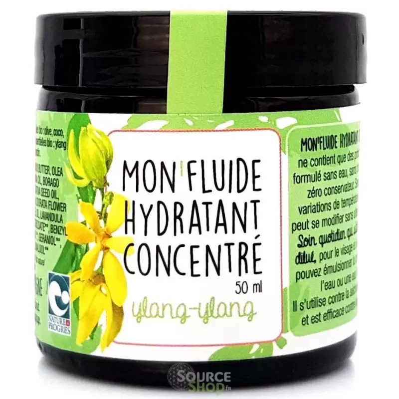 Crème concentrée visage BIO Ylang-Ylang - Sidonie Champagne
