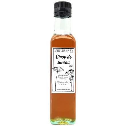Sirop de sureau sauvage du Jura - Artisanal & Local  - 25cl