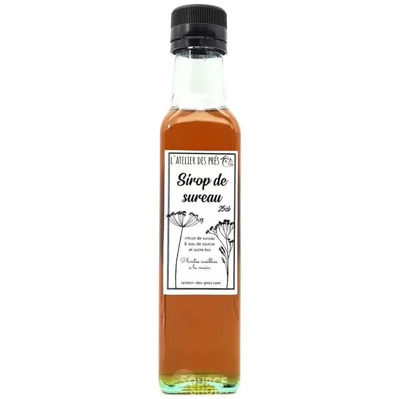 Sirop de sureau sauvage du Jura - Artisanal & Local  - 25cl