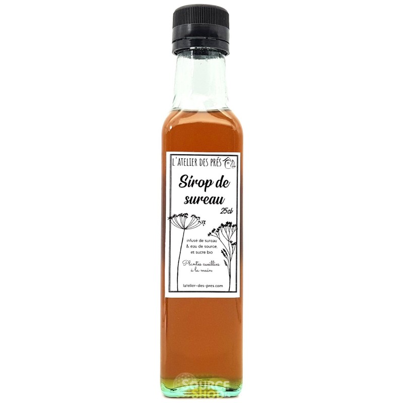 Sirop de sureau sauvage du Jura - Artisanal & Local  - 25cl