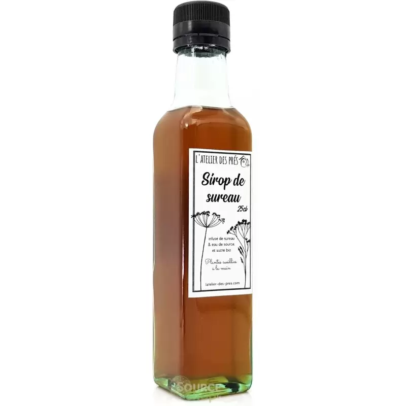 Sirop de sureau sauvage du Jura - Artisanal & Local  - 25cl