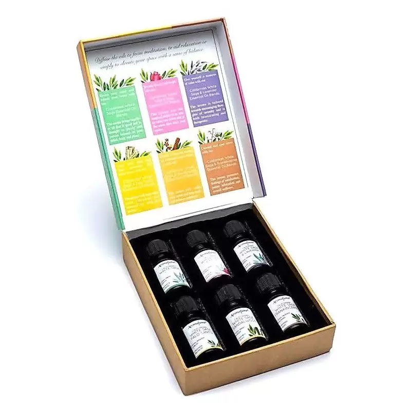Coffret Sauge blanche - synergies d'huiles essentielles - Aromafume