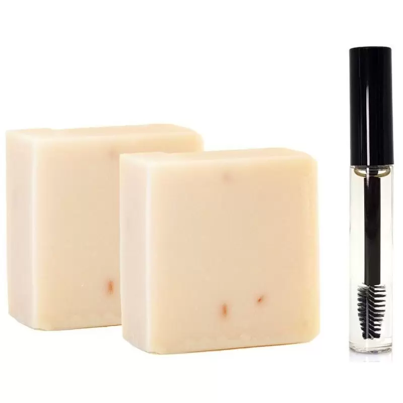 Kit savon au lait de riz + sérum cils au ricin