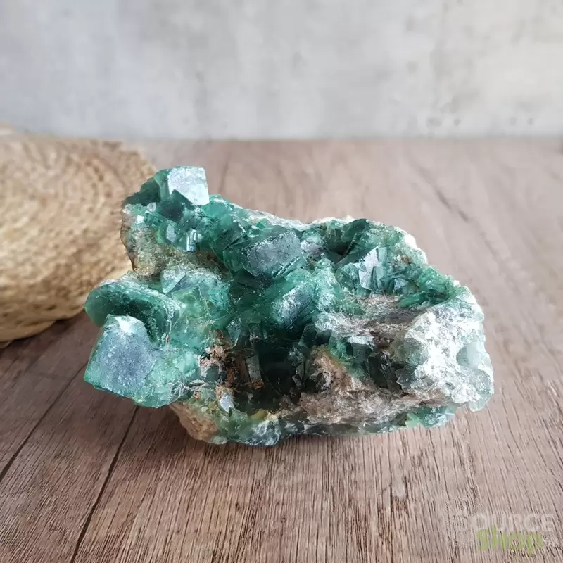 Druse Fluorite verte - Qualité A