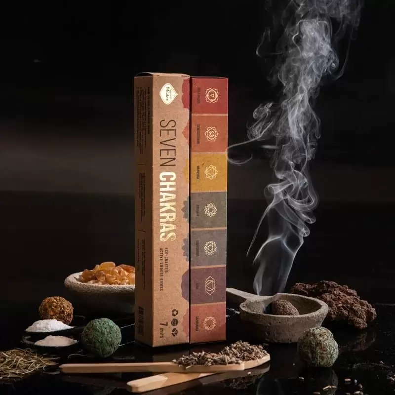 Boules d'encens 7 chakras - Smudge - Sagrada Madre