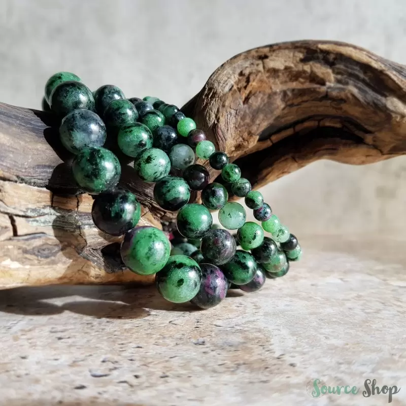 Bracelet Rubis Zoïsite - Qualité A