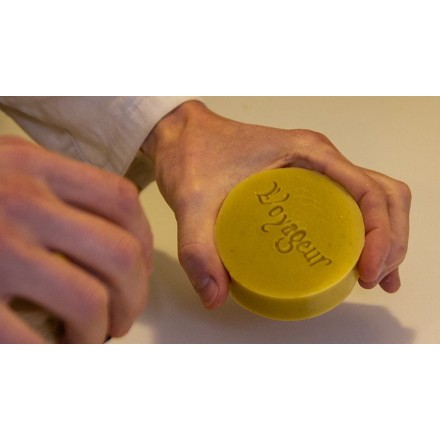 Savon / Shampooing argile jaune, chanvre & ylang-ylang "Le Voyageur" - Savonnerie du Pilat