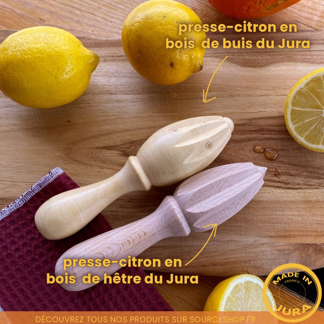 Presse citron manuels en bois du Jura