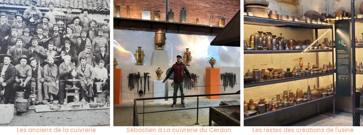 Sébastien de Source Shop à La Cuivrerie du Cerdon dans le Haut-Bugey