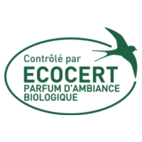 Logo Ecocert parfum d'ambiance biologique
