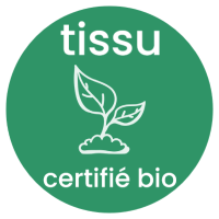 Icône tissu certifié bio