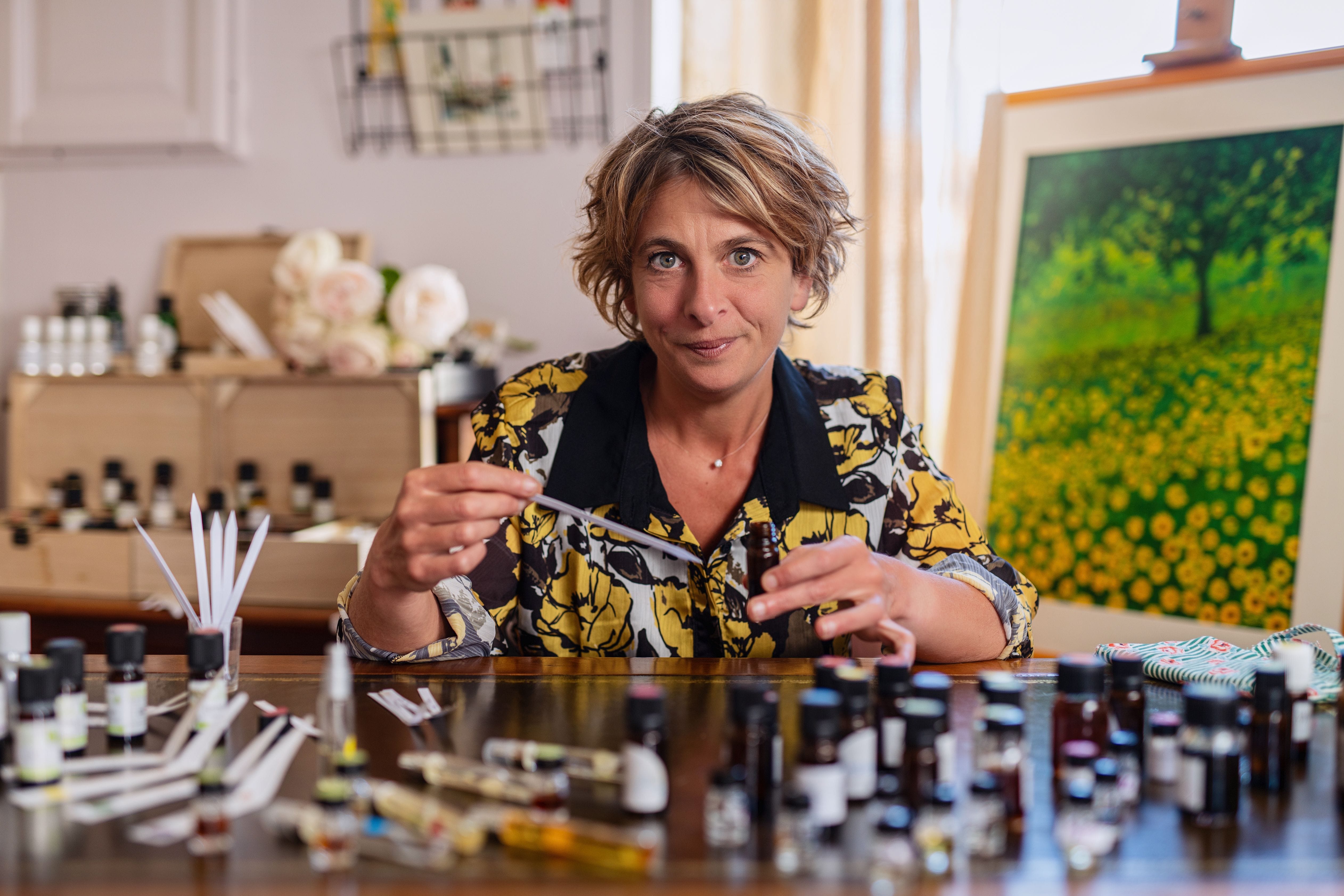Sidonie fabrique les parfums bio - Maison Sidonie Champagne