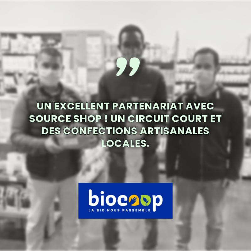 Biocoop et Source Shop