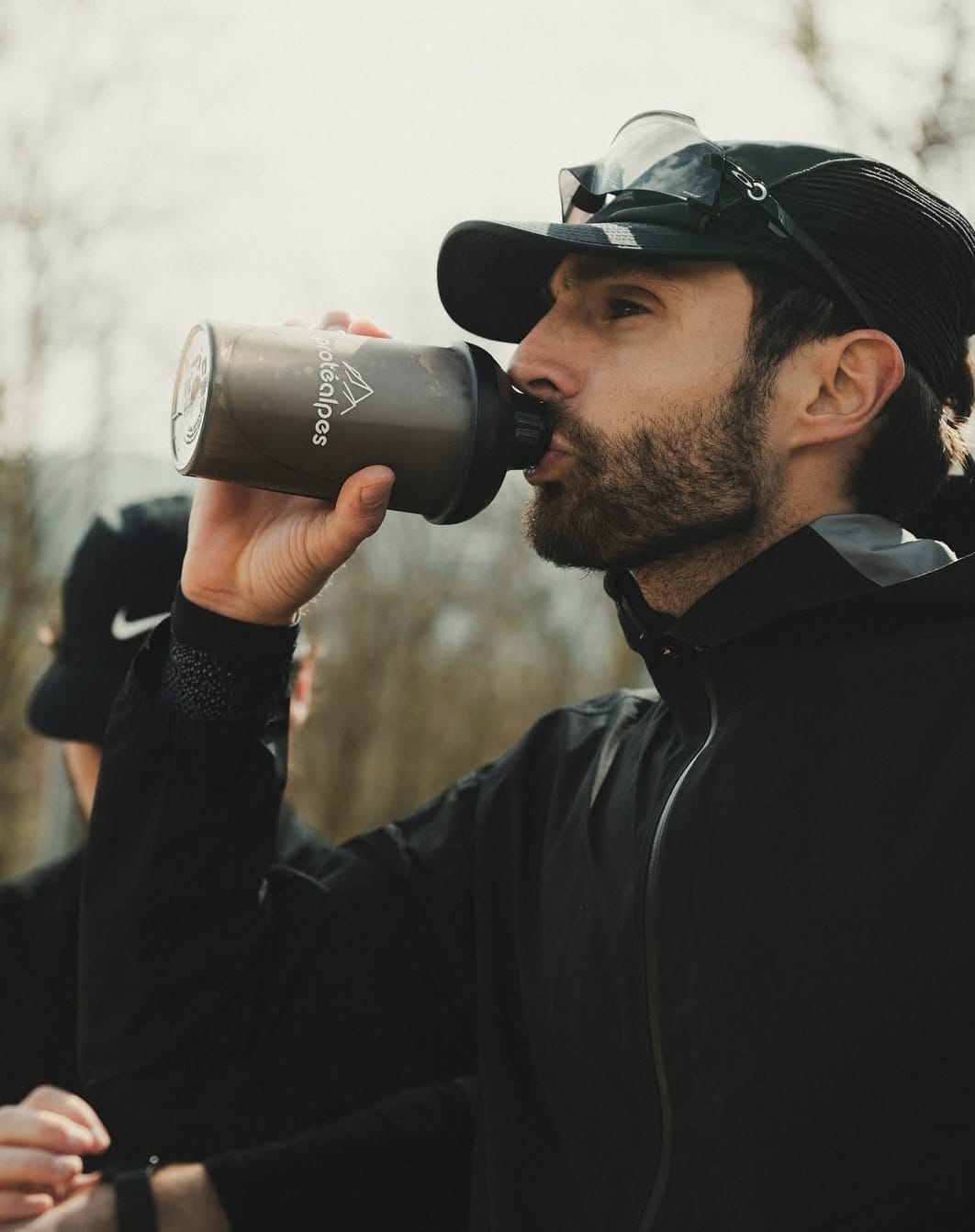 Protéine whey Protéalpes et shaker